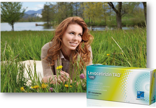 LEVOCETIRIZIN TAD 5 mg filmom obložene tablete, 100 kom