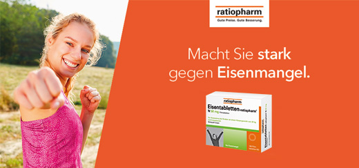 EISENTABLETTEN-ratiopharm N 50 mg filmom obložene tablete, 100 kom