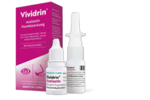 VIVIDRIN Kombinacija azelastina 0,5 mg/ml ATR+1 mg/ml NAS, 1 str