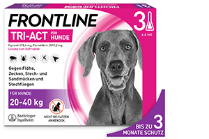 FRONTLINE Tri-Act otopina za dripanje pasa 20-40kg, 3 kom