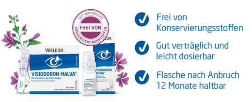 VISIODORON Malva kapi za oko, 10 ml