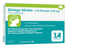 GINKGO BILOBA-1A Pharma 120 mg filmom obložene tablete, 120 kom