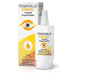 POSIFORLID COMOD 1 mg/ml kapi za oči, 10 ml