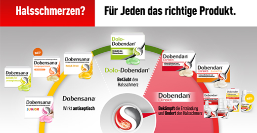 DOBENDAN Direct Fack Rood 8,75 mg lozoida, 24 ST