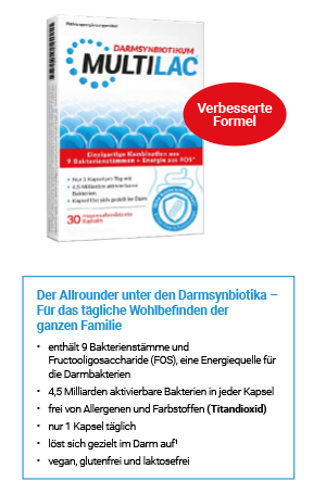 MULTILAC Darmsynbiotic Gastric Saftres.Kapseln, 10 STS