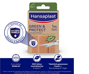 HANSAPLAST Zelena & Protect gips 6 cmx1 m, 1 kom