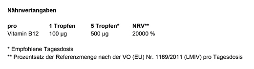 VITAMIN B12 100 µg veganske kapi visoke doze, 50 ml