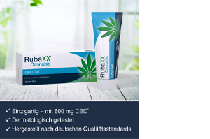 RUBAXX Kanabis CBD Gel, 120 g
