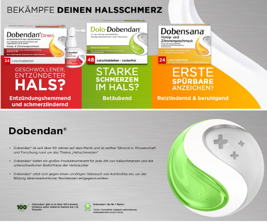DOLO-DOBENDAN 1,4 mg/10 mg pastile, 48 kom
