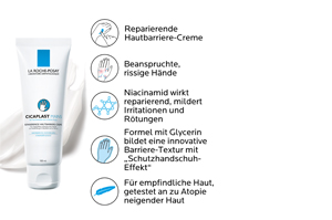 ROCHE-POSAY Cicaplast krema za ruke, 100 ml