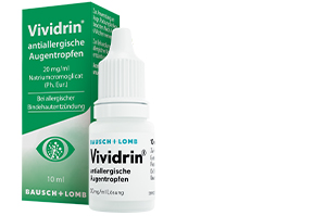 VIVIDRIN antialergijske kapi za oči, 10 ml