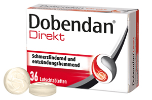 DOBENDAN Direct flurbiprofen 8,75 mg lizalica, 36 kom