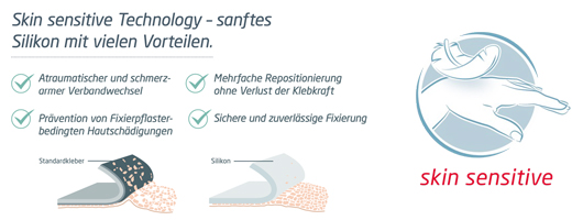LEUKOMED skin osjetljiv sterilni 5x7,2 cm, 5 kom