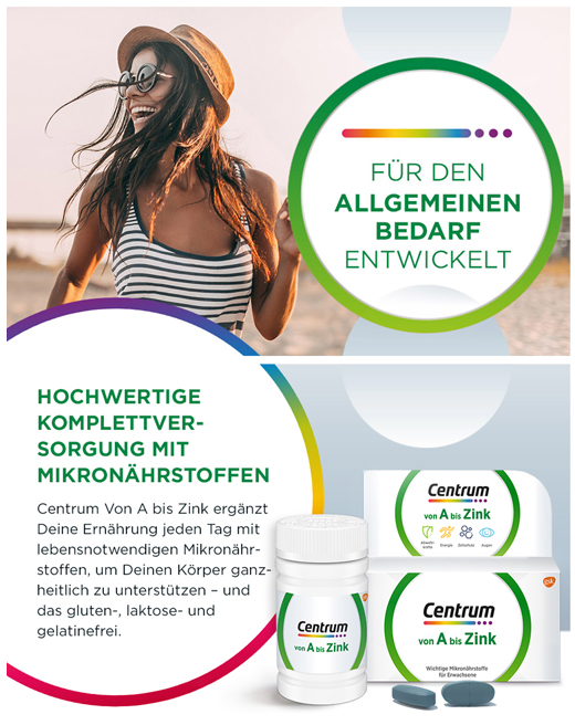 CENTRUM A-cink tablete, 30 kom