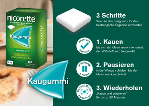 NICORETTE 2 mg gume za žvakanje freshmint, 210 komada