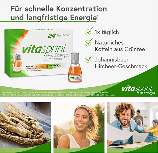 VITASPRINT Pro Energy boce za piće, 8 kom
