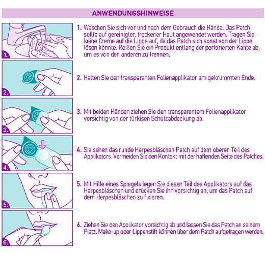 COMPEED Aplikator flastera za herpes rane HRA, 15 kom
