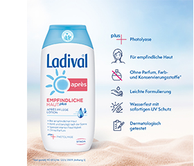 LADIVAL Sensitive Skin Plus Apres losion, 200 ml