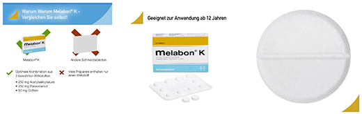 MELABON K tablete, 20 kom