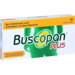 BUSCOPAN plus 10 mg/800 mg čepići, 10 kom