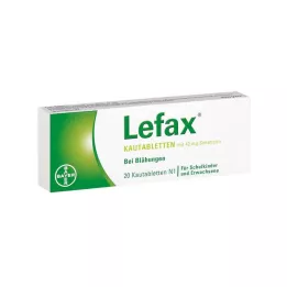 LEFAX Tablete za žvakanje, 20 kom