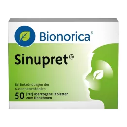 SINUPRET obložene tablete, 50 kom
