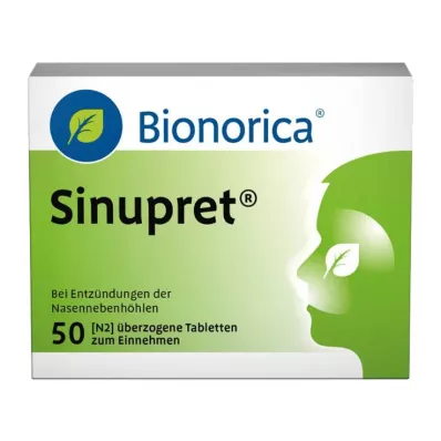 SINUPRET obložene tablete, 50 kom