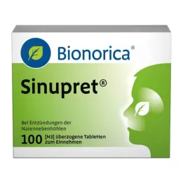 SINUPRET obložene tablete, 100 kom