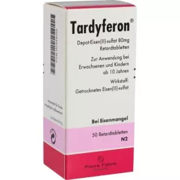 TARDYFERON Tablete s produljenim oslobađanjem, 50 kom