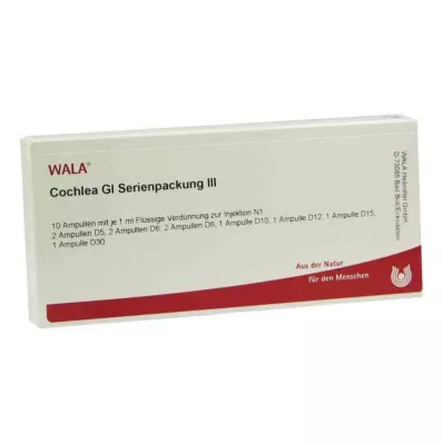 COCHLEA GL Pakiranje serije 3 ampule, 10X1 ml