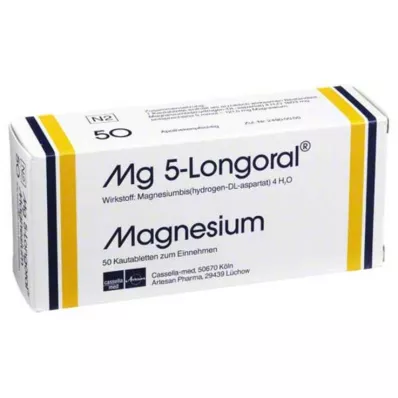 MG 5 LONGORAL tableta za žvakanje, 50 kom