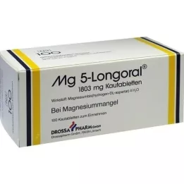 MG 5 LONGORAL tableta za žvakanje, 100 kom