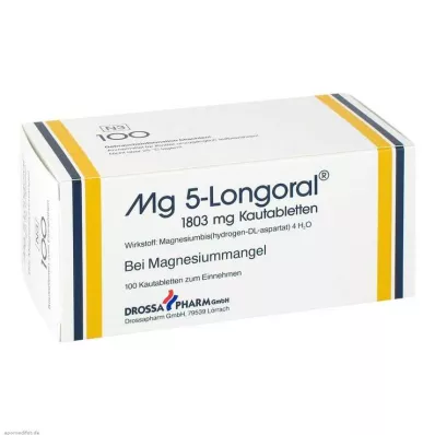 MG 5 LONGORAL tableta za žvakanje, 100 kom MG 5 LONGORAL tableta za žvakanje, 100 kom