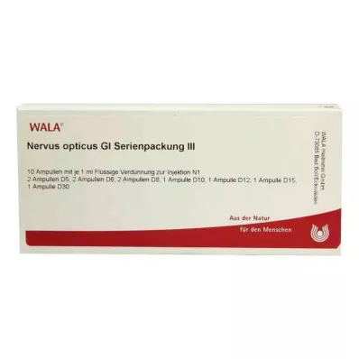 NERVUS OPTICUS GL Pakiranje serije 3 ampule, 10X1 ml NERVUS OPTICUS GL Pakiranje serije 3 ampule, 10X1 ml