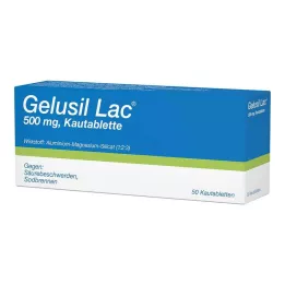 GELUSIL LAC Tablete za žvakanje, 50 kom