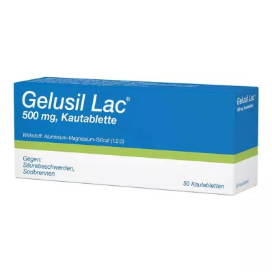 GELUSIL LAC Tablete za žvakanje, 50 kom