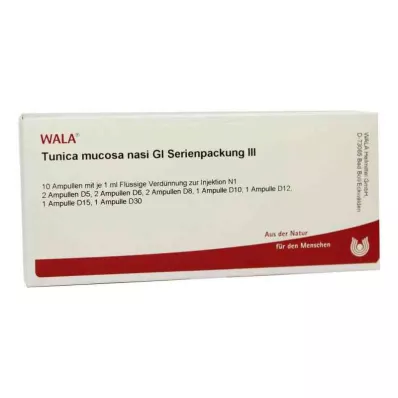 TUNICA mucosa nasi GL Serija pakiranja 3 ampule, 10X1 ml TUNICA mucosa nasi GL Serija pakiranja 3 ampule, 10X1 ml