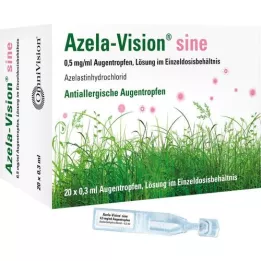 AZELA-Vision sine 0,5 mg/ml kapi za oko, jednokratna doza, 20X0,3 ml