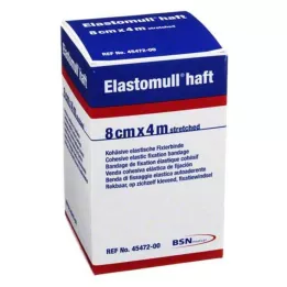ELASTOMULL ljepilo 8 cmx4 m fiksirajući zavoj, 1 kom