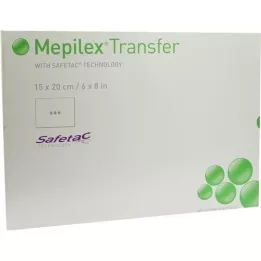 MEPILEX Transfer pjenasti zavoj 15x20 cm sterilan, 5 kom