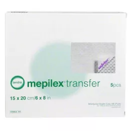 MEPILEX Transfer pjenasti zavoj 15x20 cm sterilan, 5 kom