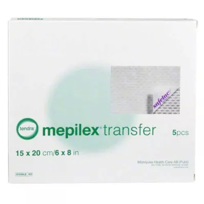 MEPILEX Transfer pjenasti zavoj 15x20 cm sterilan, 5 kom