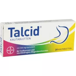 TALCID Tablete za žvakanje, 20 kom