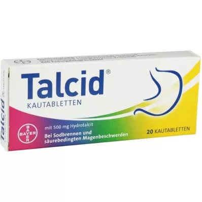 TALCID Tablete za žvakanje, 20 kom