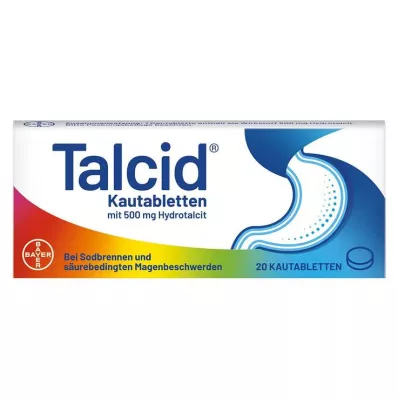 TALCID Tablete za žvakanje, 20 kom