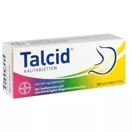 TALCID Tablete za žvakanje, 50 kom
