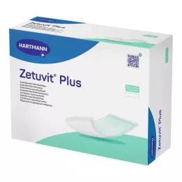 ZETUVIT Plus ekstra jaka sukcijska kompresa sterilna 20x25 cm, 10 kom