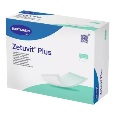 ZETUVIT Plus ekstra jaka sukcijska kompresa sterilna 20x25 cm, 10 kom ZETUVIT Plus ekstra jaka sukcijska kompresa sterilna 20x25 cm, 10 kom