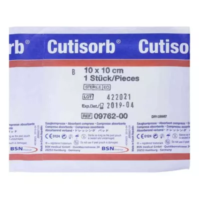 CUTISORB Sukcijske komprese sterilne 10x10 cm, 1 kom CUTISORB Sukcijske komprese sterilne 10x10 cm, 1 kom