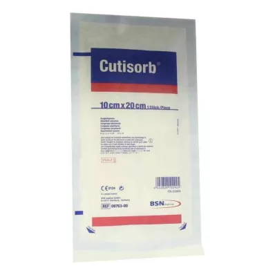 CUTISORB Sukcijske komprese sterilne 10x20 cm, 1 kom CUTISORB Sukcijske komprese sterilne 10x20 cm, 1 kom